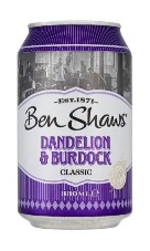 BEN SHAWS DANDELION AND BURDOCK-330ML X 24