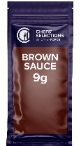 BROWN SAUCE 9G X 200