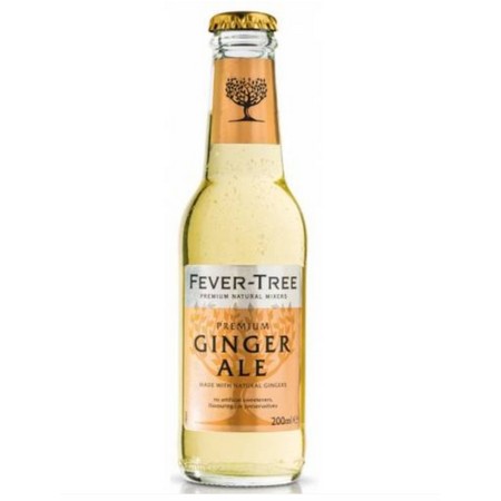 FEVER TREE GINGER ALE -200 ML X 24