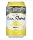 BEN SHAWS CLOUDY LEMONADE 330ML X 24