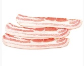 SMOKED STREAKY BACON 2.25KG (FROZEN)